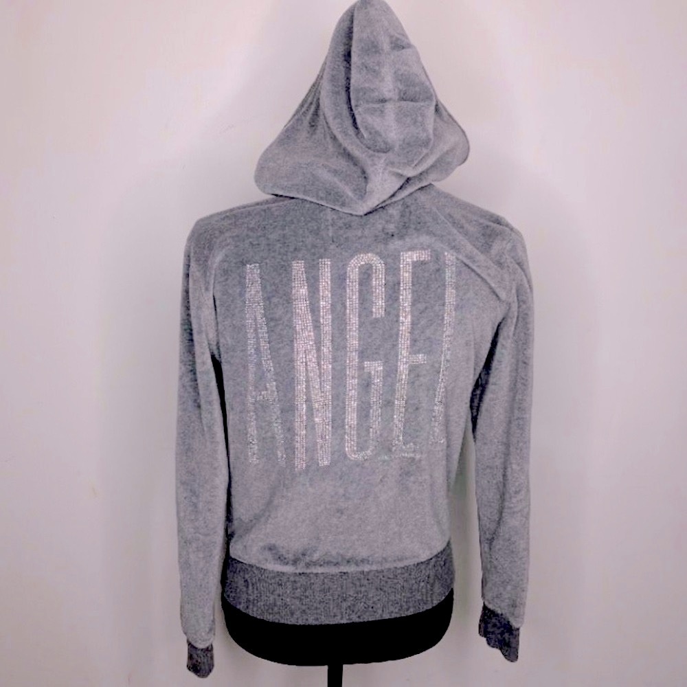 New super soft Victoria’s Secret Angel rhinestone hoodie